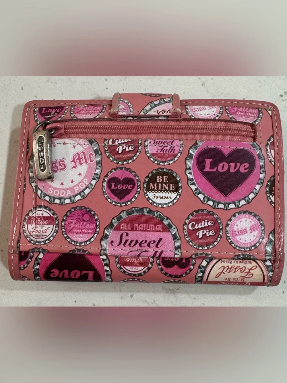 Fossil “Be Mine Forever” Wallet Design - Picture 2 of 9